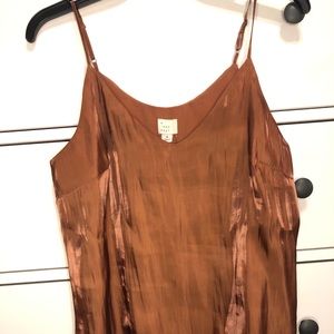 Copper/Burnt Orange Shimmery Top